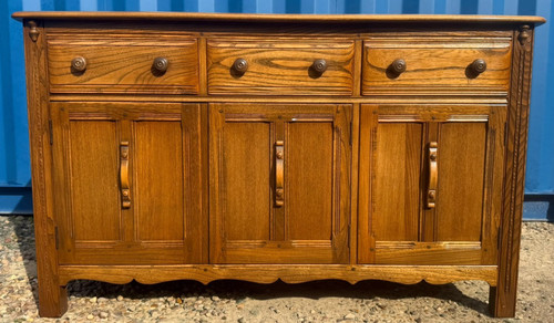 Ercol sideboard elm retro - ercol,